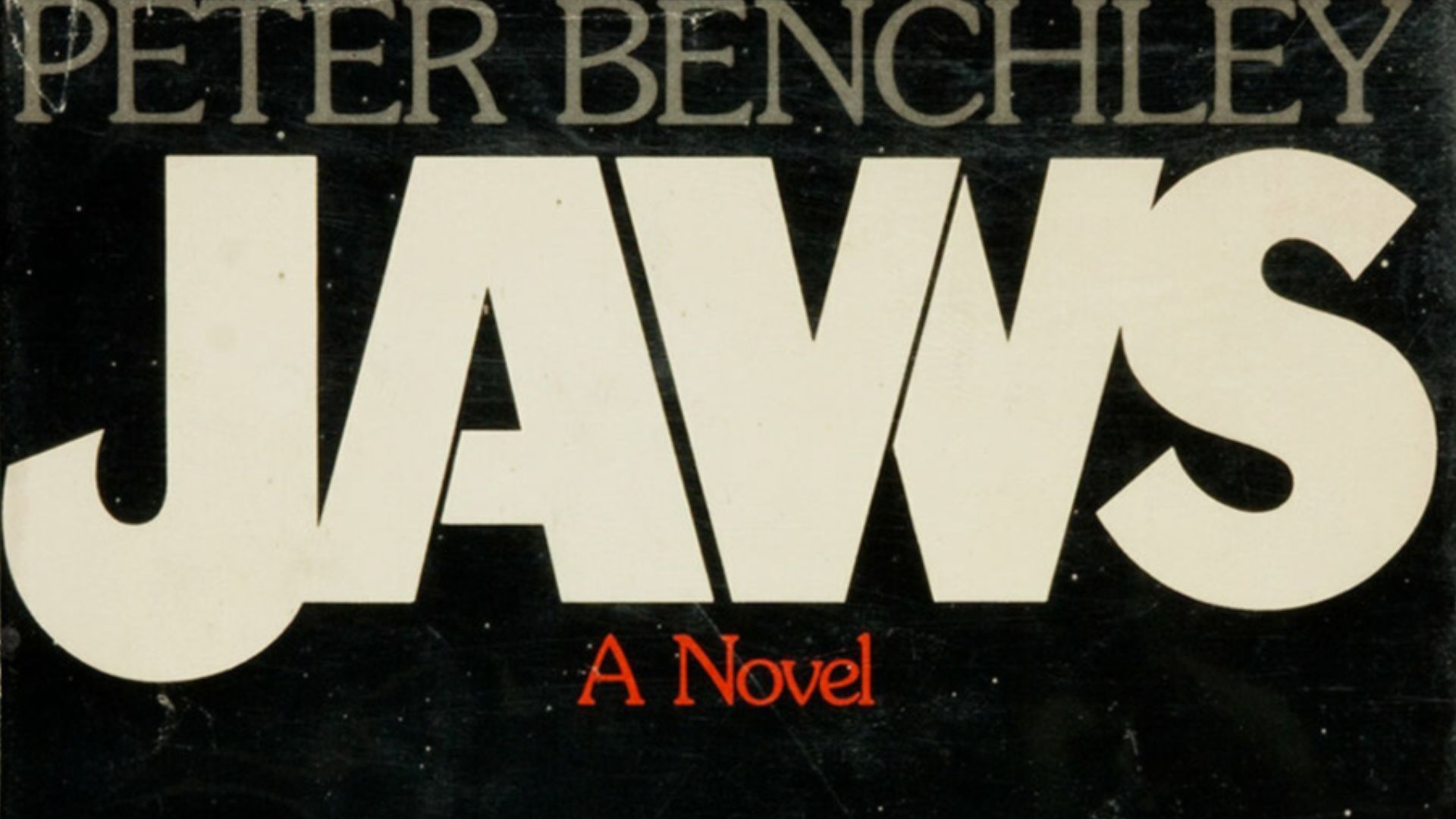 Jaws (1974) front cover, first edition