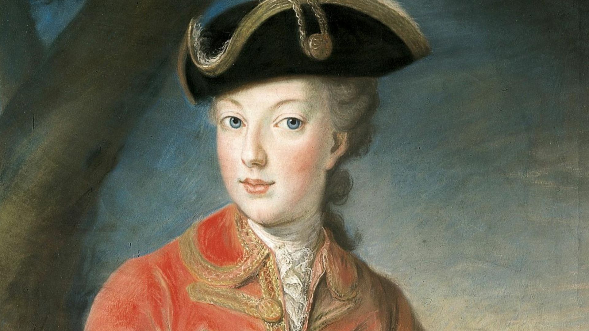File:Marie Antoinette in a red hunting habit-1772.jpg