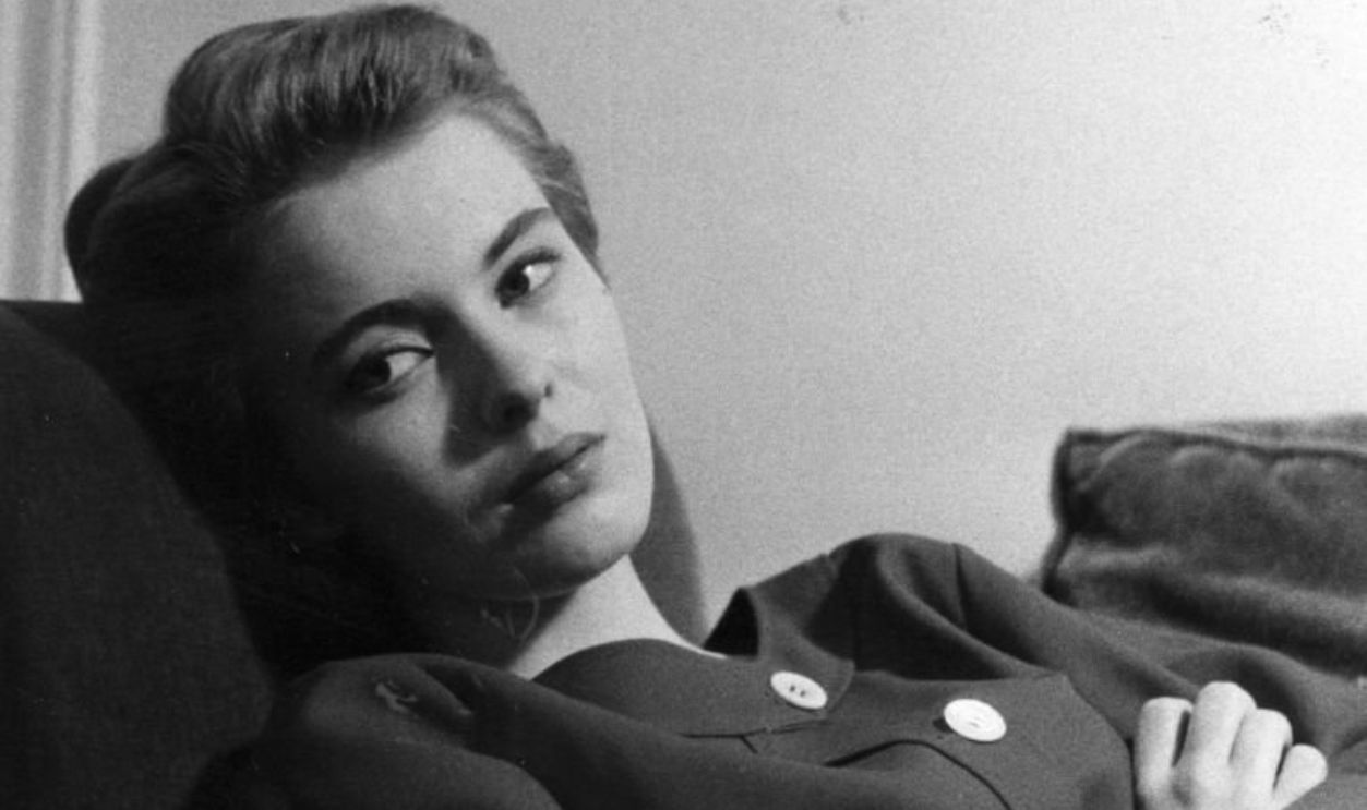 circa 1957: US actress Jean Seberg (1938 - 1979) who won the contest for the title role in Otto Preminger's film 'Saint Joan'. Original Publication: Picture Post - 9124 - Premiere Of St Joan - pub. 1957