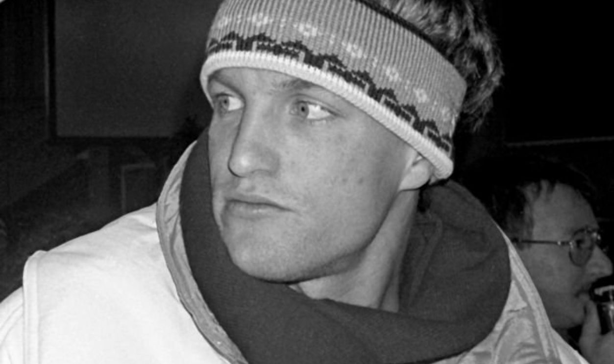 QUEBEC, CANADA - FEBRUARY 4: Woody Harrelson attends Pepsi Celebrity Ski Invitational on February 4, 1988 at Mt. Saint Anne in Quebec, Canada.