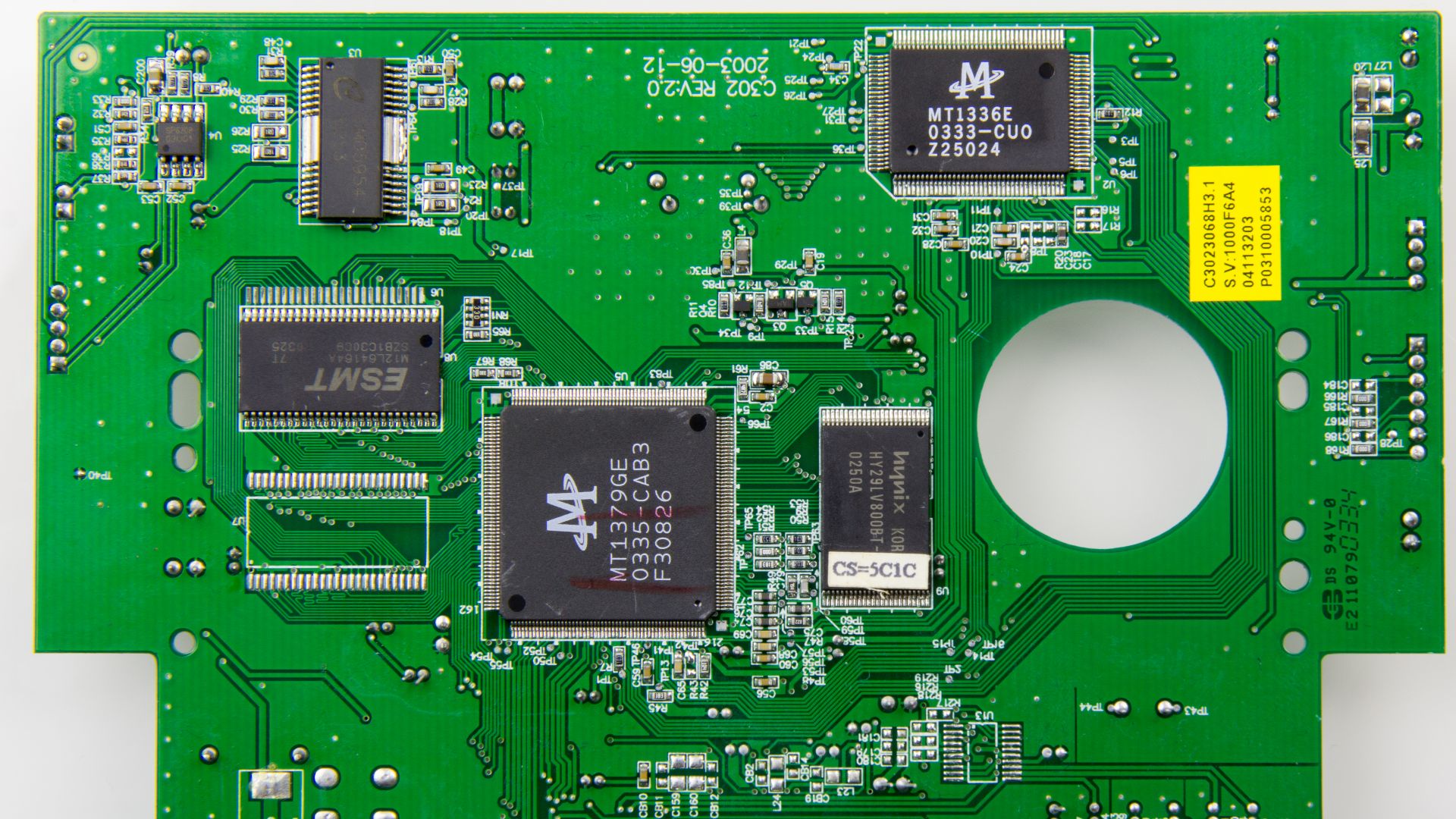 SEG DVD 430  - Printed circuit board