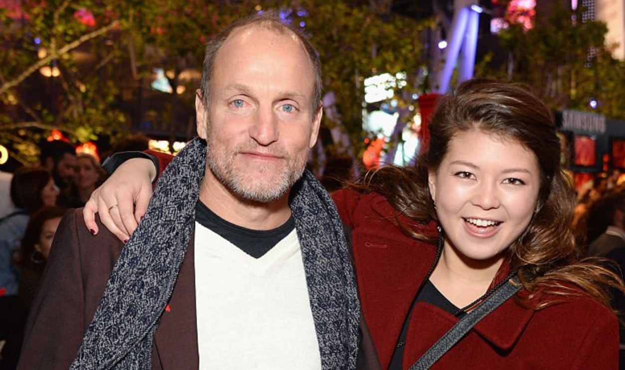 LOS ANGELES, CA - NOVEMBER 16: Actor Woody Harrelson (L) and daughter Zoe Harrelson attend