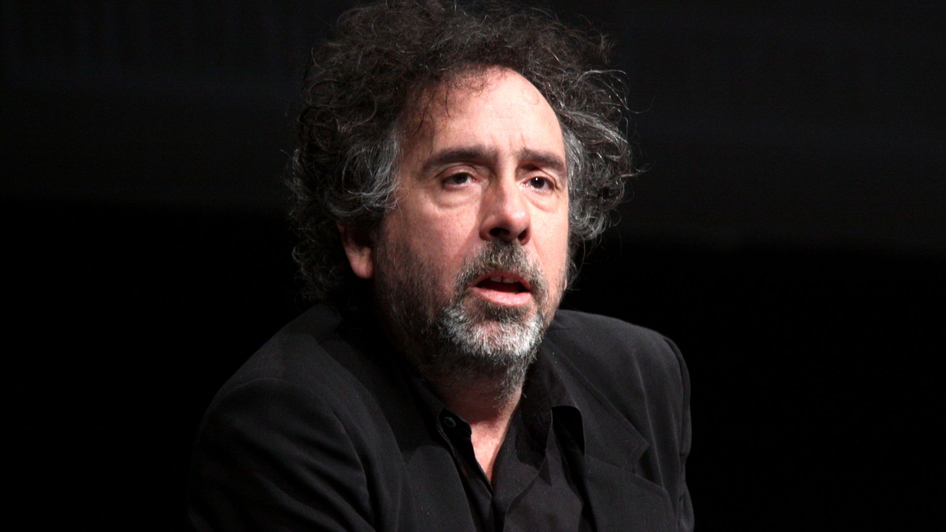 Tim Burton speaking at the 2012 San Diego Comic-Con International in San Diego, California.

Please attribute to Gage Skidmore if used elsewhere.