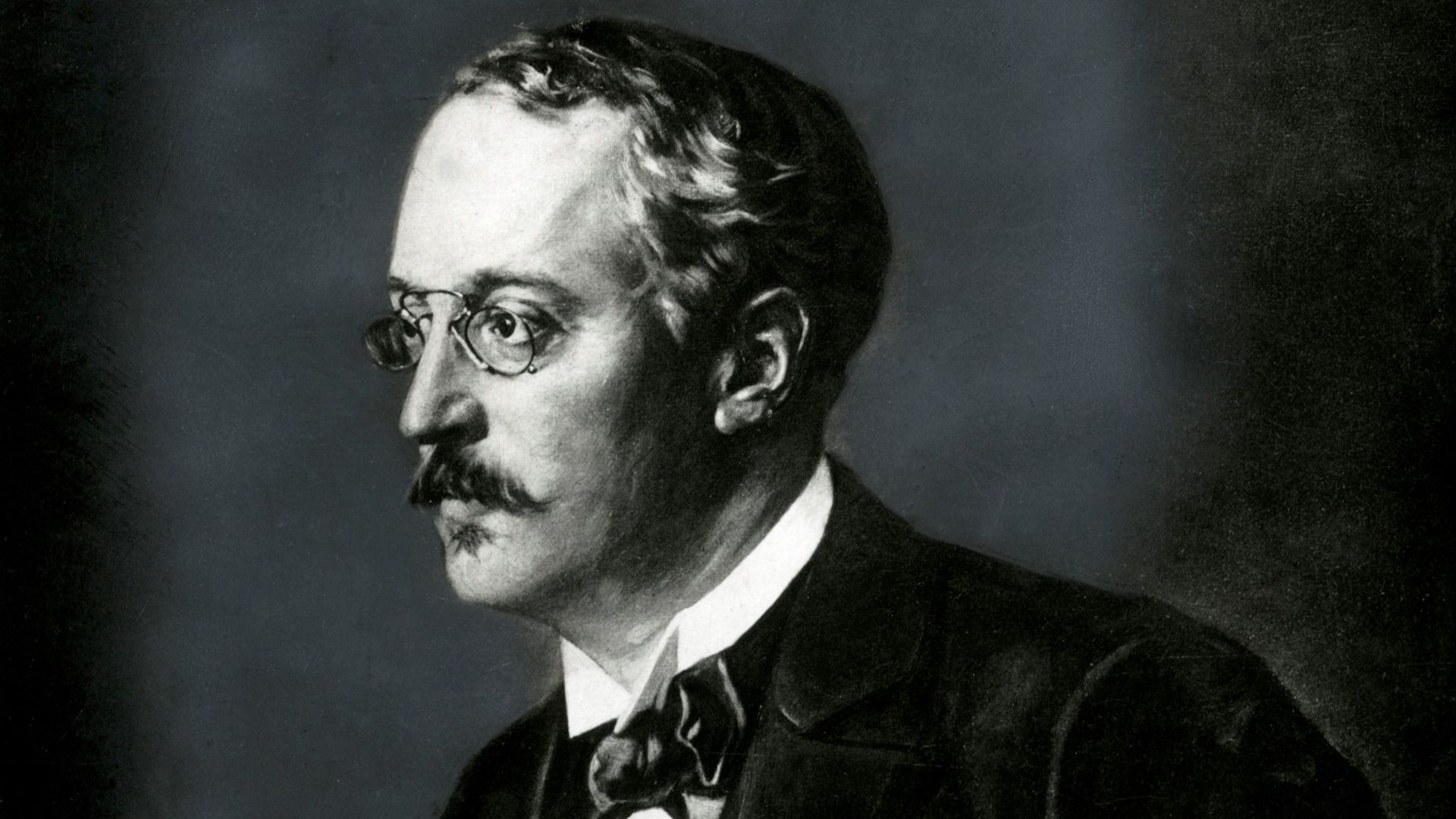 Omschrijving: Portret van Rudolf Diesel, uitvinder van de dieselmotor.