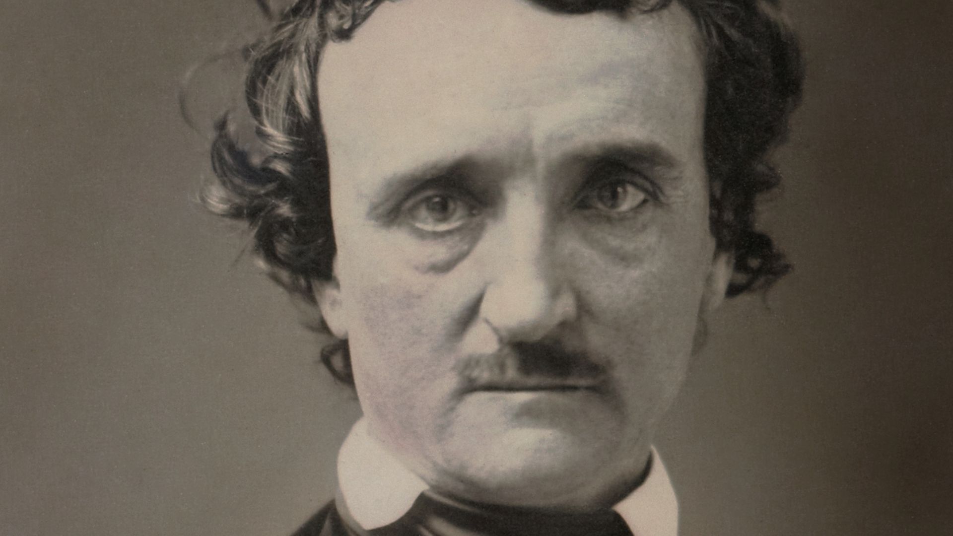 Edgar Allan Poe, June 1849. Daguerreotype