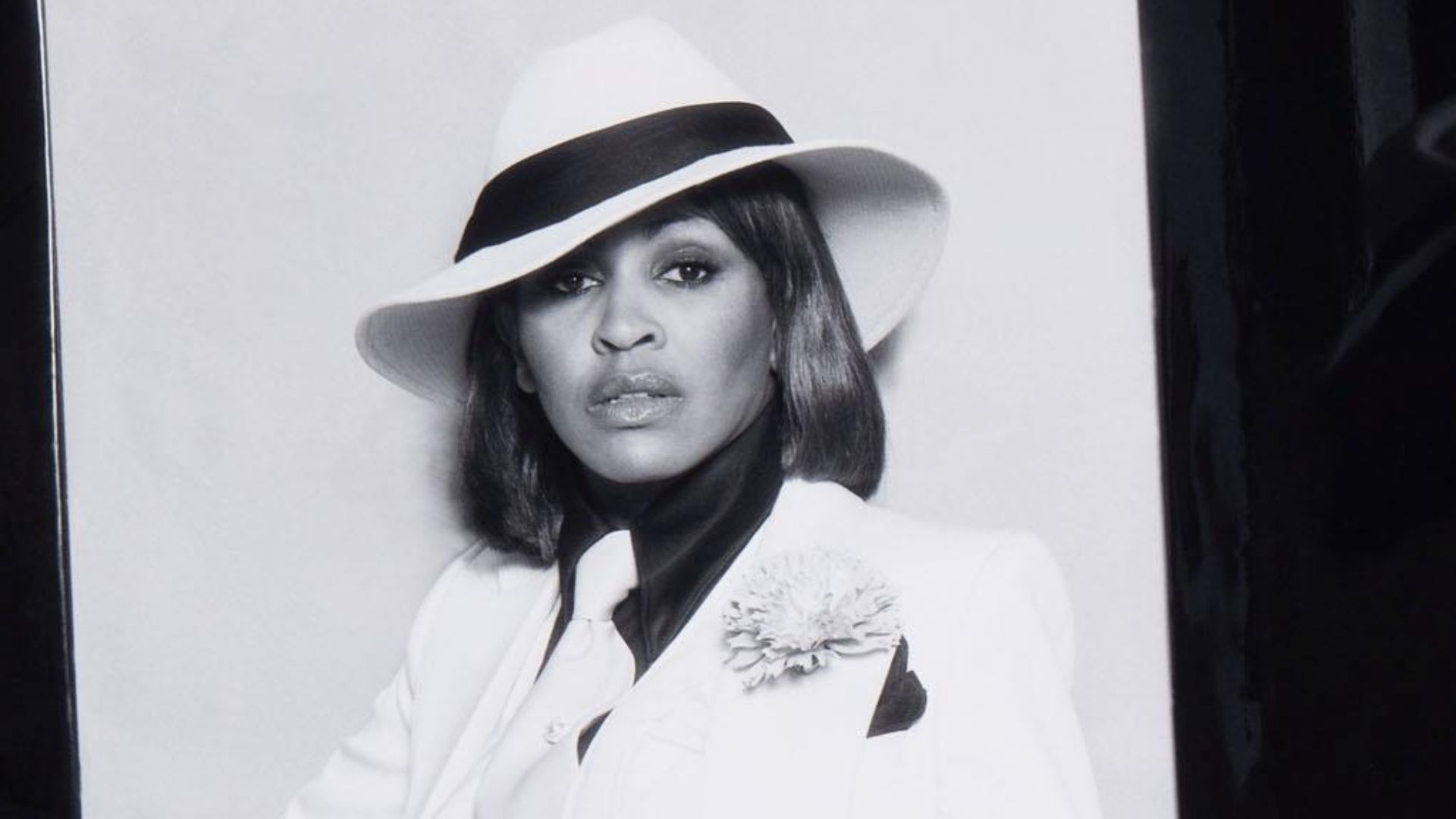 Photo of Tina Turner by Harry Langdon in 1977. Date info from auction listing of other photo from same photoshoot here.