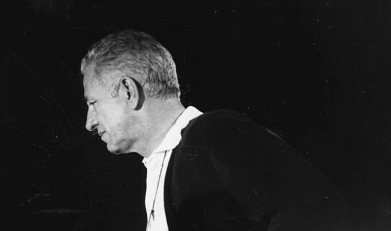 Director Nicholas Ray pictured on the set of the film '55 Days at Peking' near Madrid, 1962.