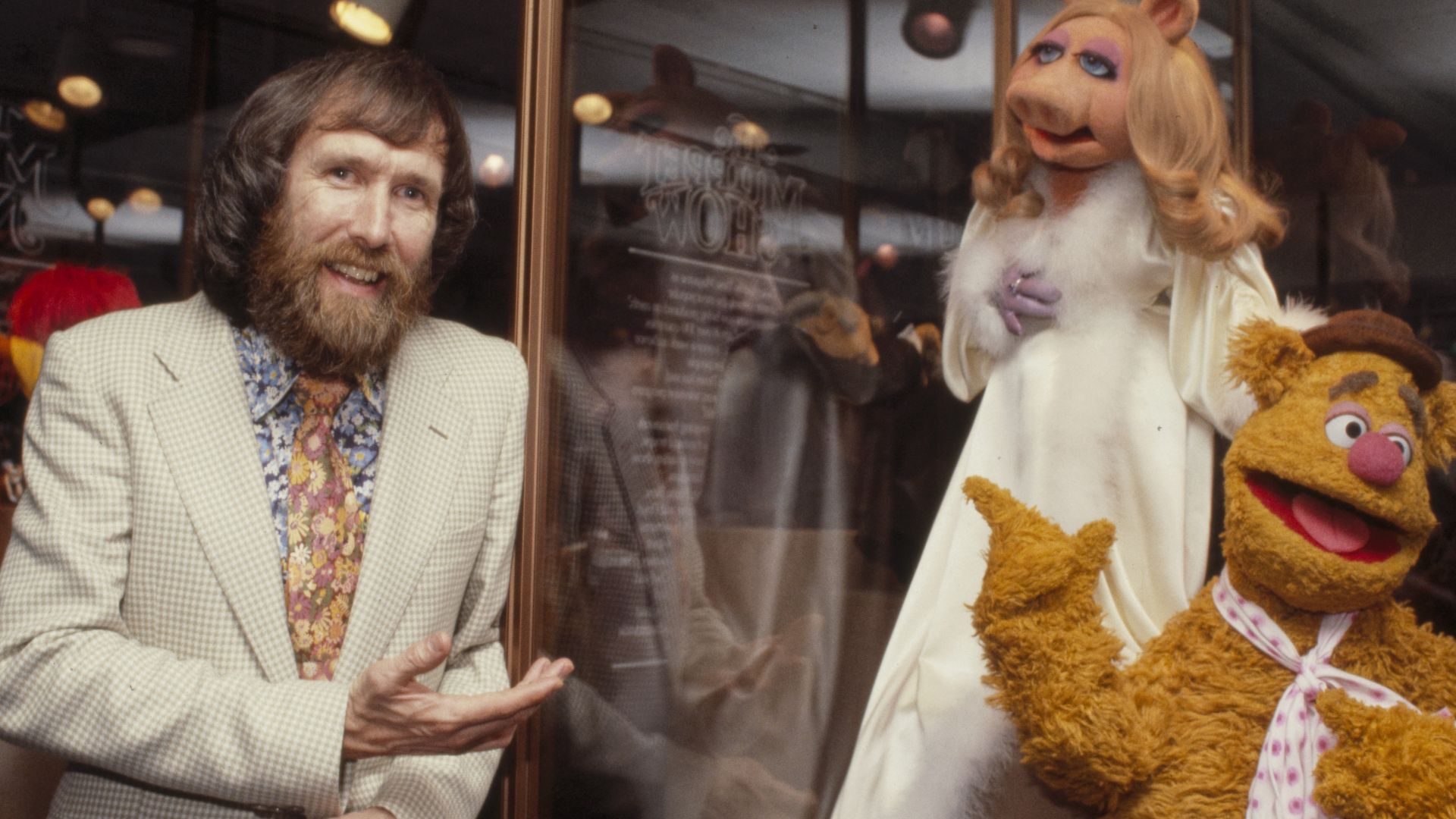 Title: Jim Henson, creator, The Muppets
Creator(s): Gotfryd, Bernard, photographer
Date Created/Published: [1979]
Medium: 1 photograph : color transparency ; 35mm (slide format)
Reproduction Number: LC-DIG-gtfy-01610 (digital file from original)
Rights Ad