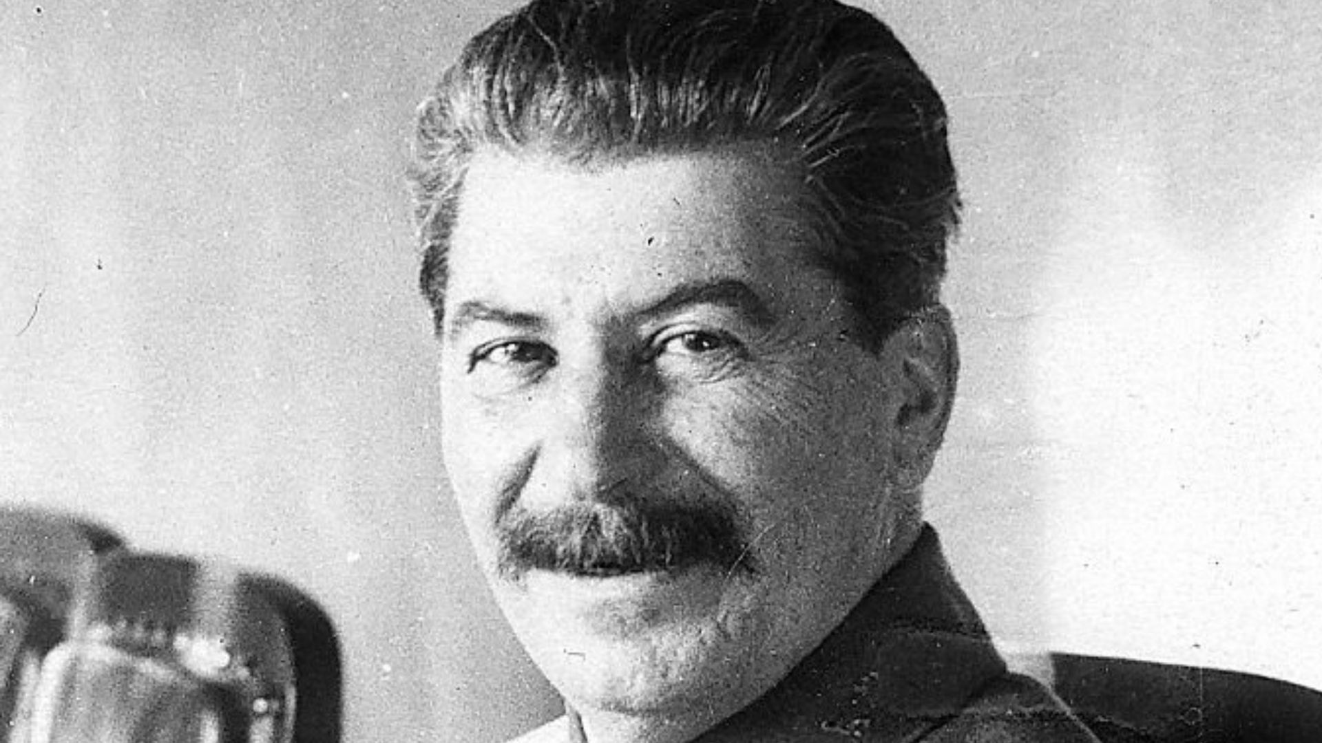 Joseph Stalin at the Moscow Kremlin, seated portrait