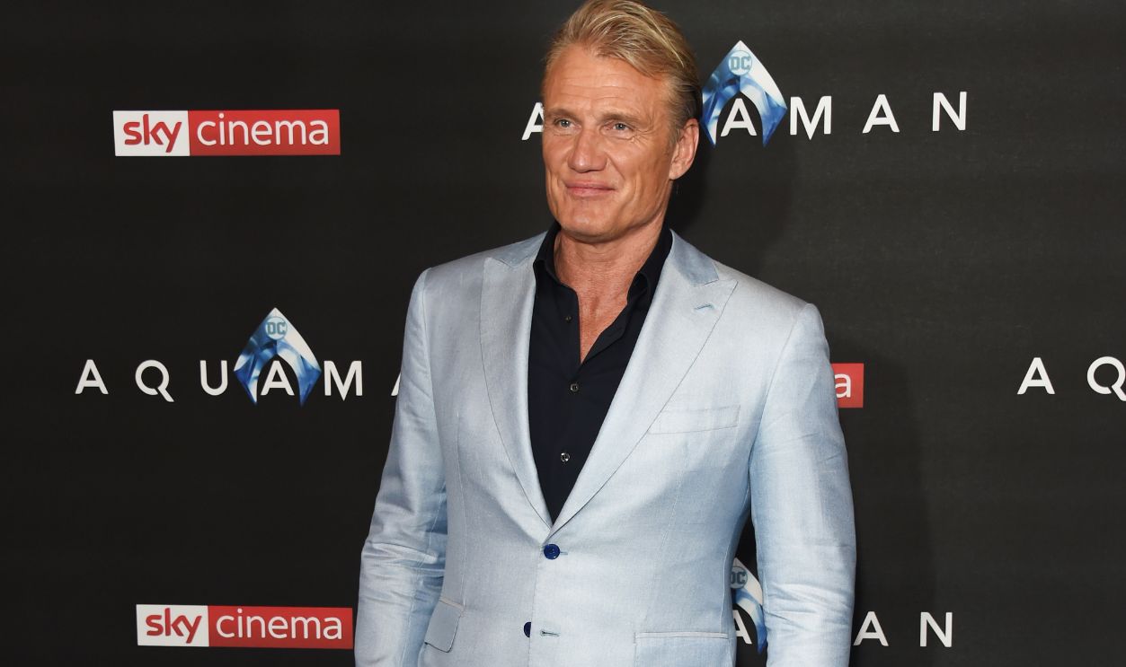 Getty Images - 1065476764 - Dolph Lundgren attends the World Premiere of Aquaman at Cineworld Leicester Square on November 26, 2018 in London, England.