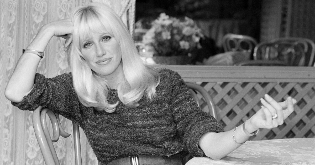 Actress Suzanne Somers at her home in 1979