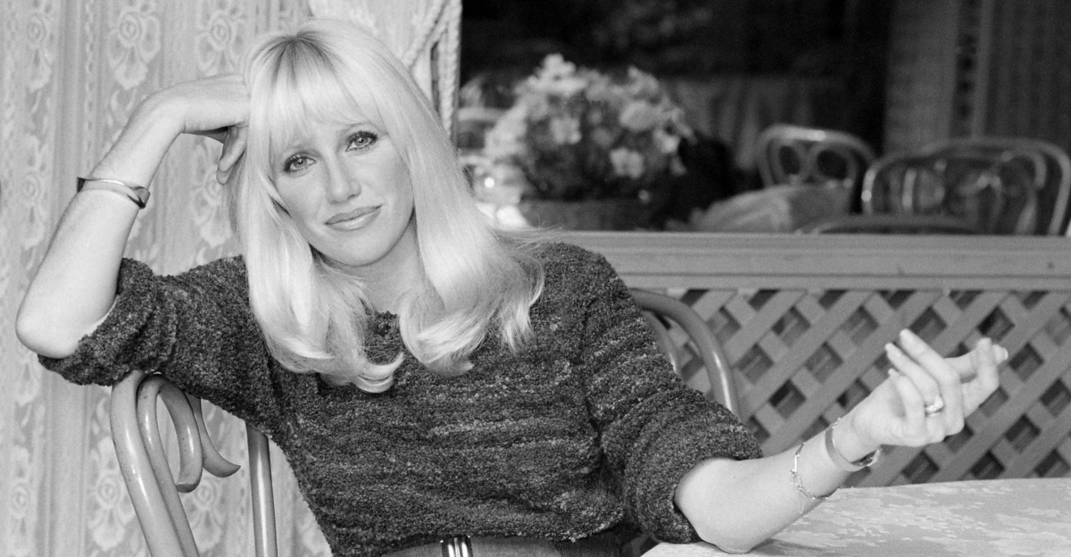 Actress Suzanne Somers at her home in 1979