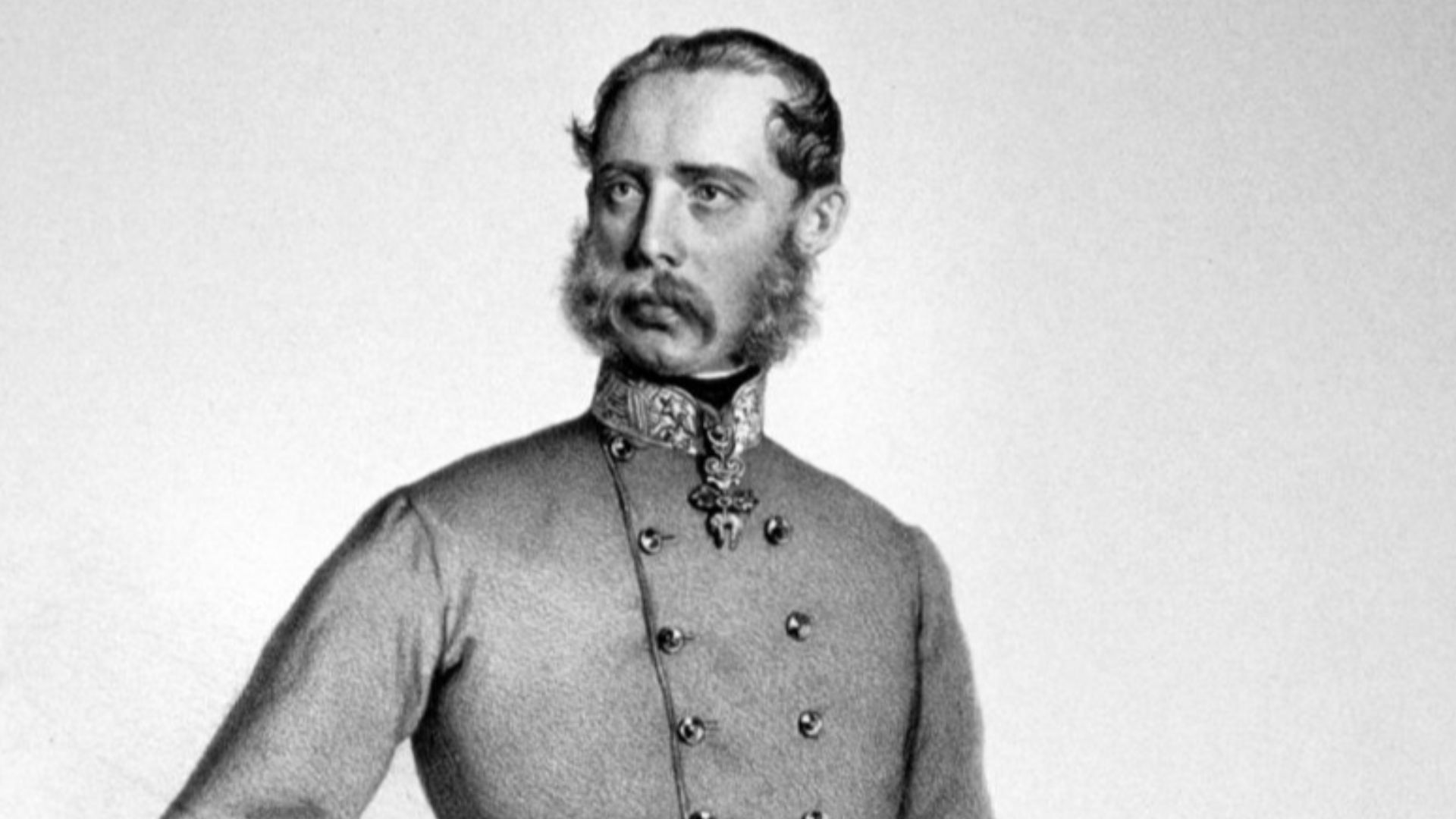Erzherzog Karl Ludwig; Lithographie von Joseph Kriehuber, 1862