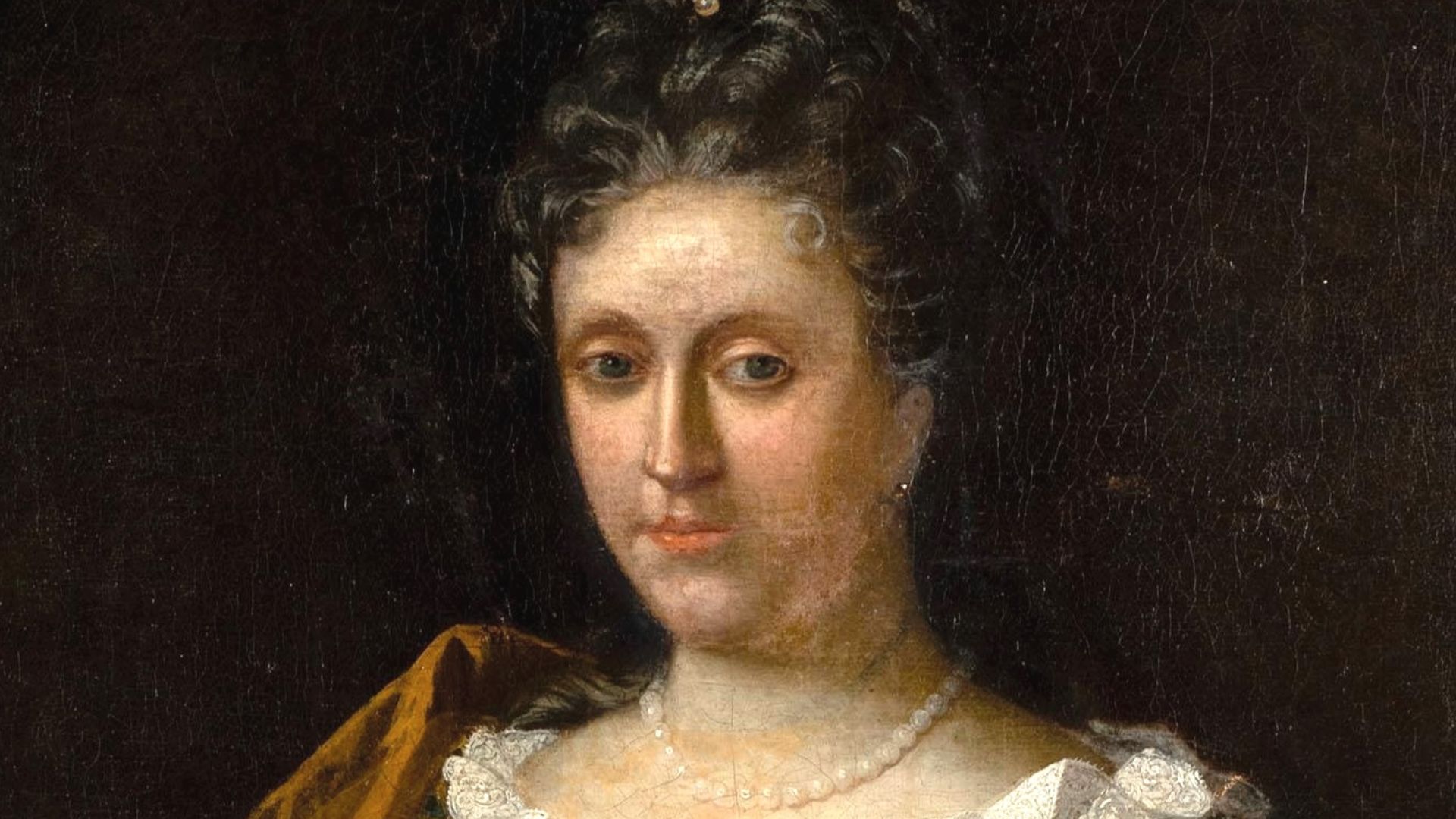 Portrait of an unknown woman
label QS:Lit,