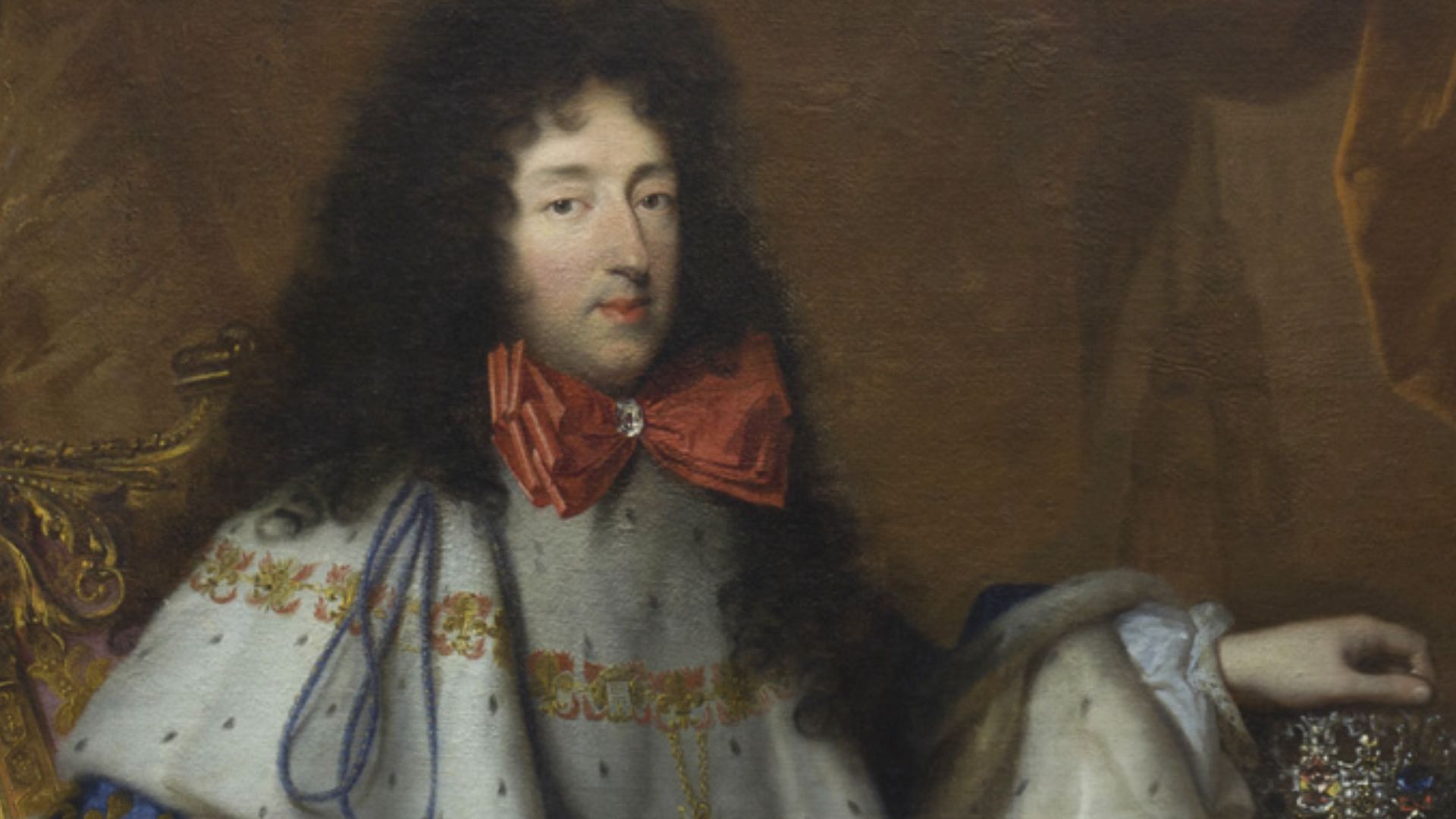 Philippe of France, Duke of Orléans bearing the cross of the Order of the Holy Spirit