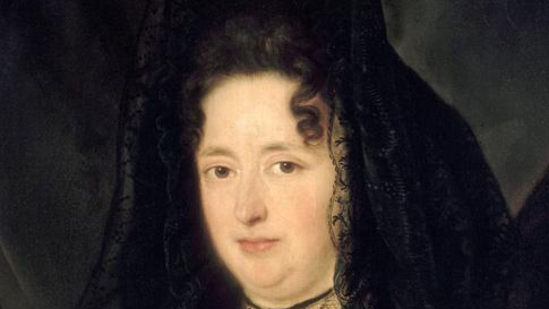 Madame de Maintenon, Ausschnitt aus einem Gemälde von Louis Elle, dem Jüngeren