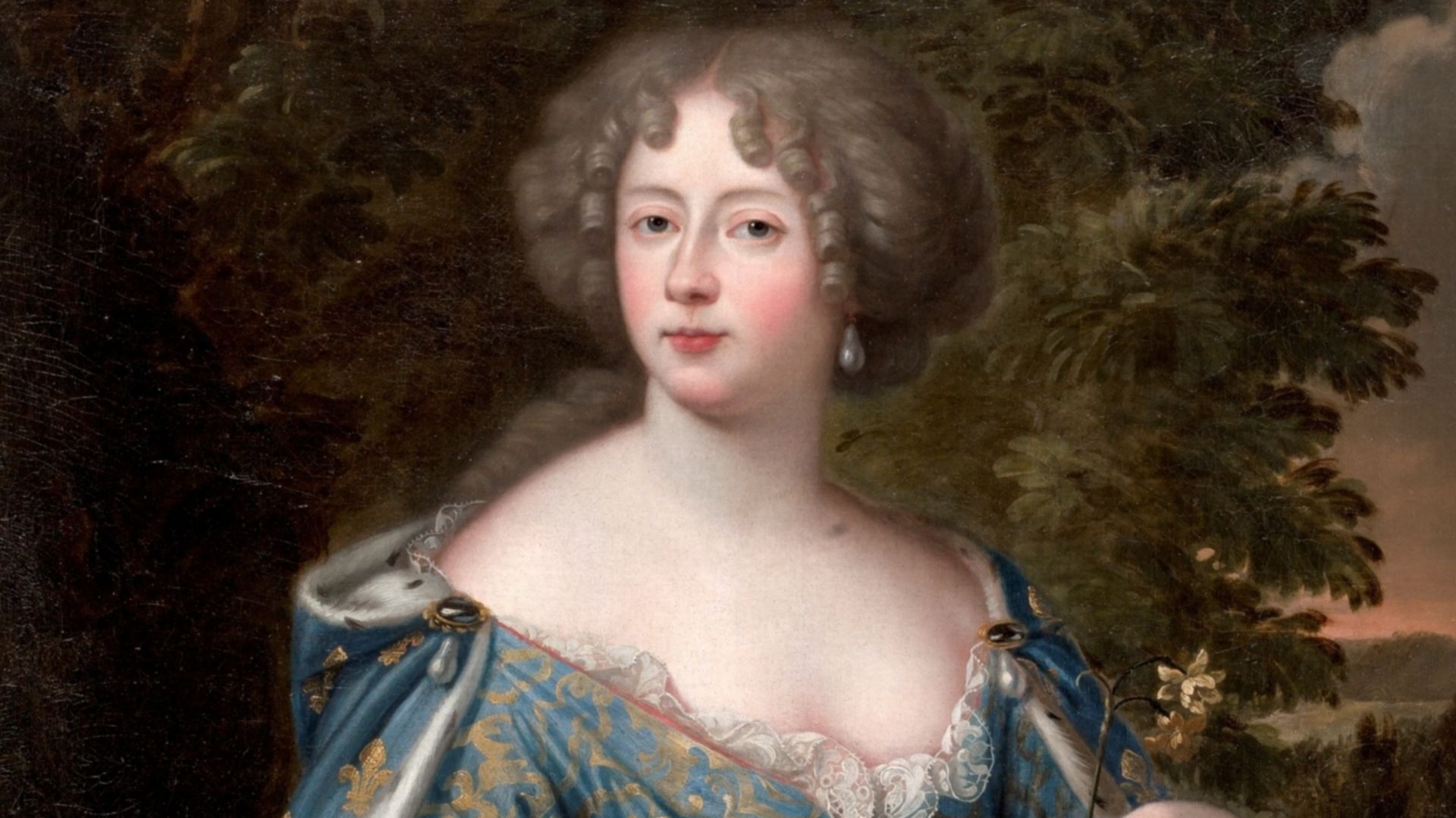 Portrait of Elizabeth Charlotte of the Palatinate, Duchess of Orléans (1652-1722), wife of Philippe I, Duke of Orléans (1640-1701).