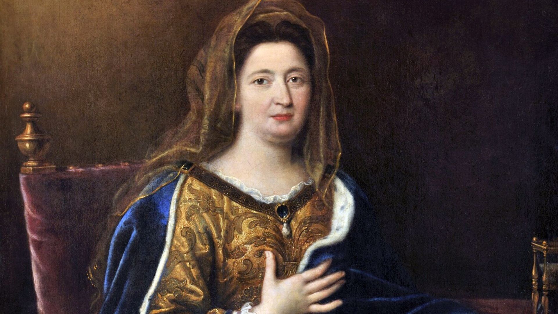 Portrait of Françoise d'Aubigné, Marquise de Maintenon (1635-1719), second wife of Louis XIV of France (1638-1715)