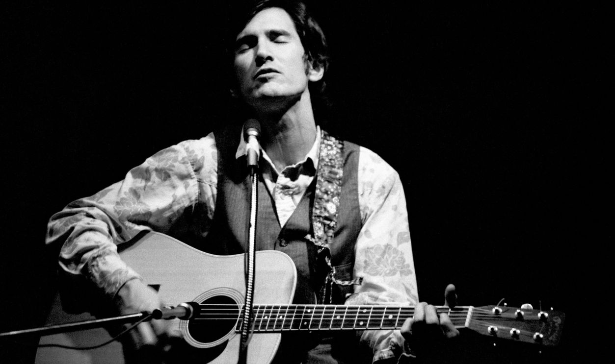 ATHENS, GA. - FEBRUARY 6: Singer-songwriter Townes Van Zandt performs at The Last Resort on February 6, 1973 in Athens, Georgia.