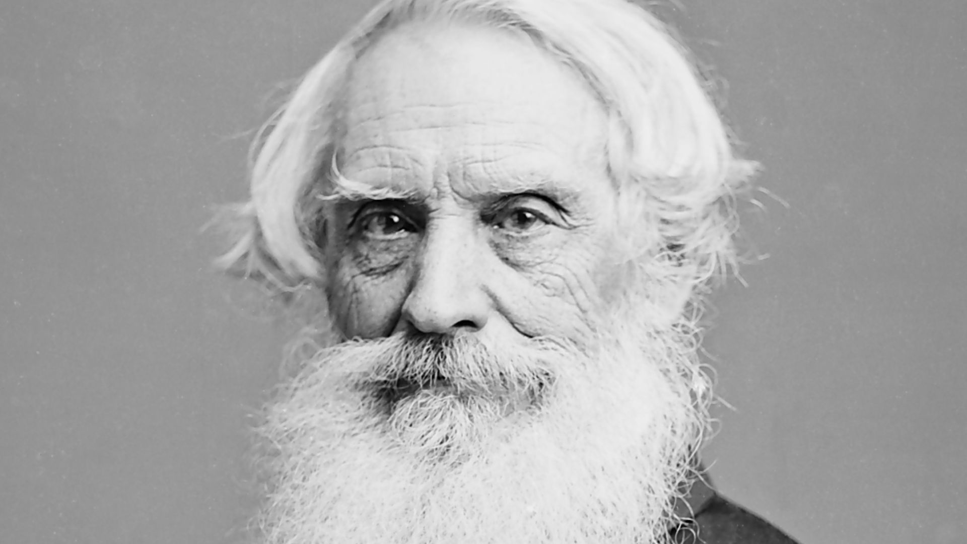 Samuel F. B. Morse (between 1855 and 1865) Photoportrait by Mathew Brady