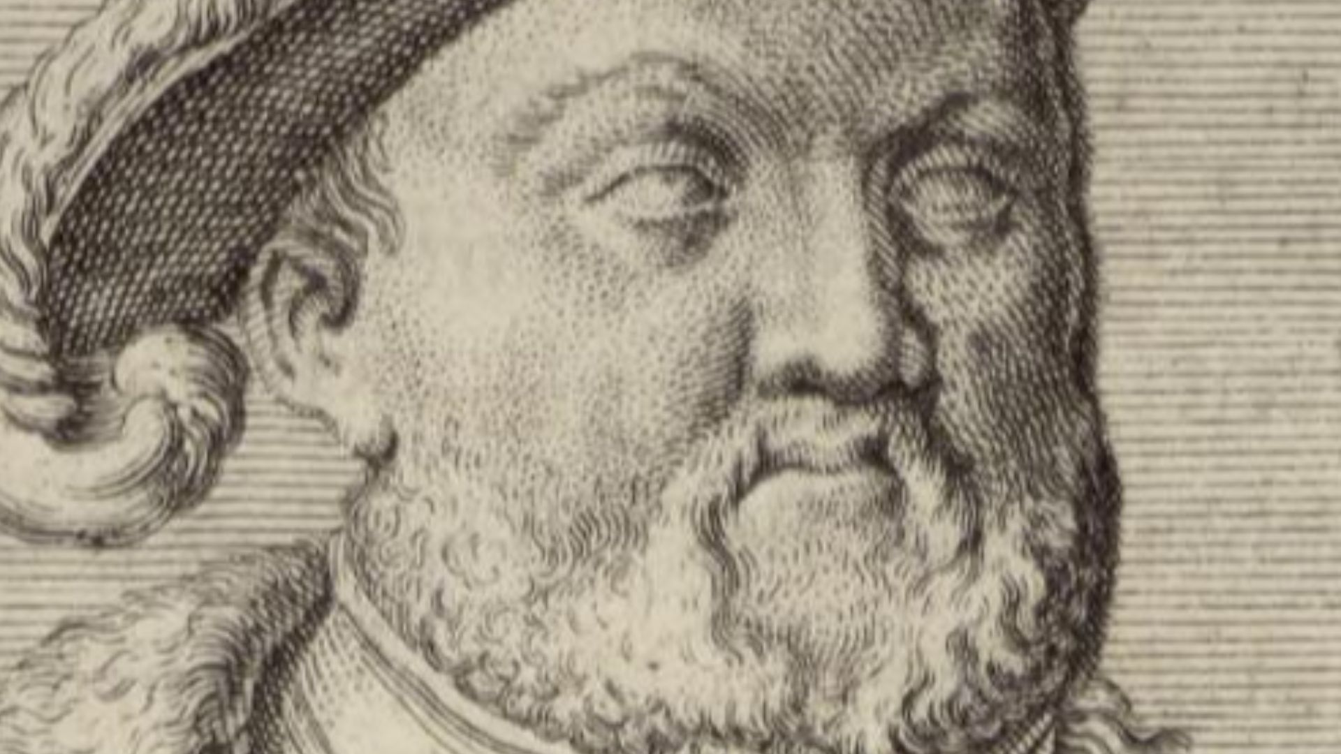 A portrait from the Welsh Portrait Collection at the National Library of Wales. Depicted person:  Henry VIII of England – King of England from 1509 to 1547 (1491–1547)