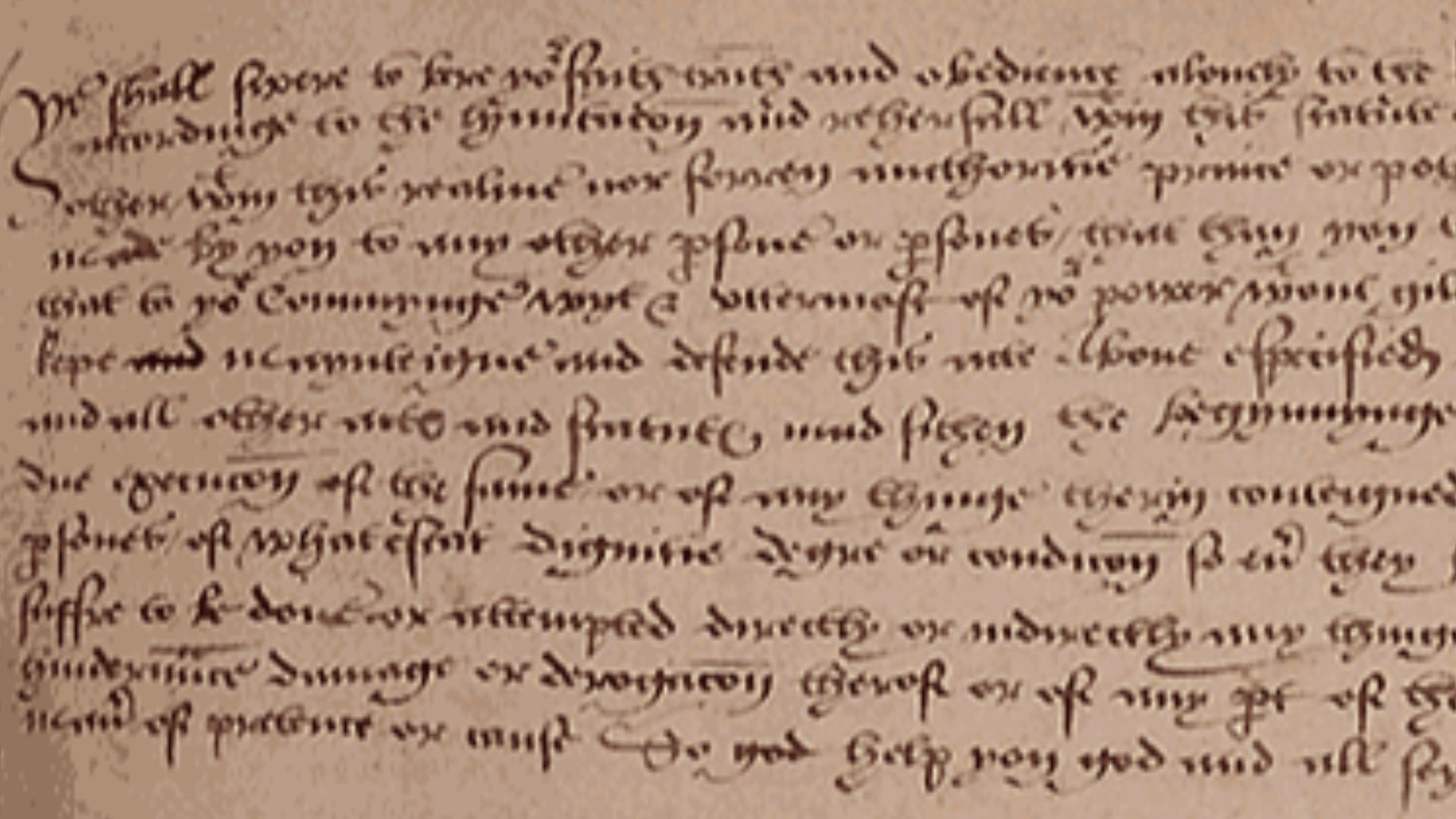 Oath of allegiance, required to swear by Henry VIII's subjects on the validity of his marriage to Anne Boleyn.