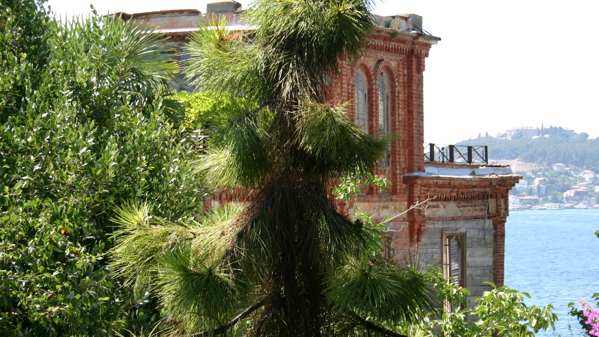 The house in Büyük Ada (Prinkipo), Istanbul, where Leon Trotsky lived in exile 1929-1933.
