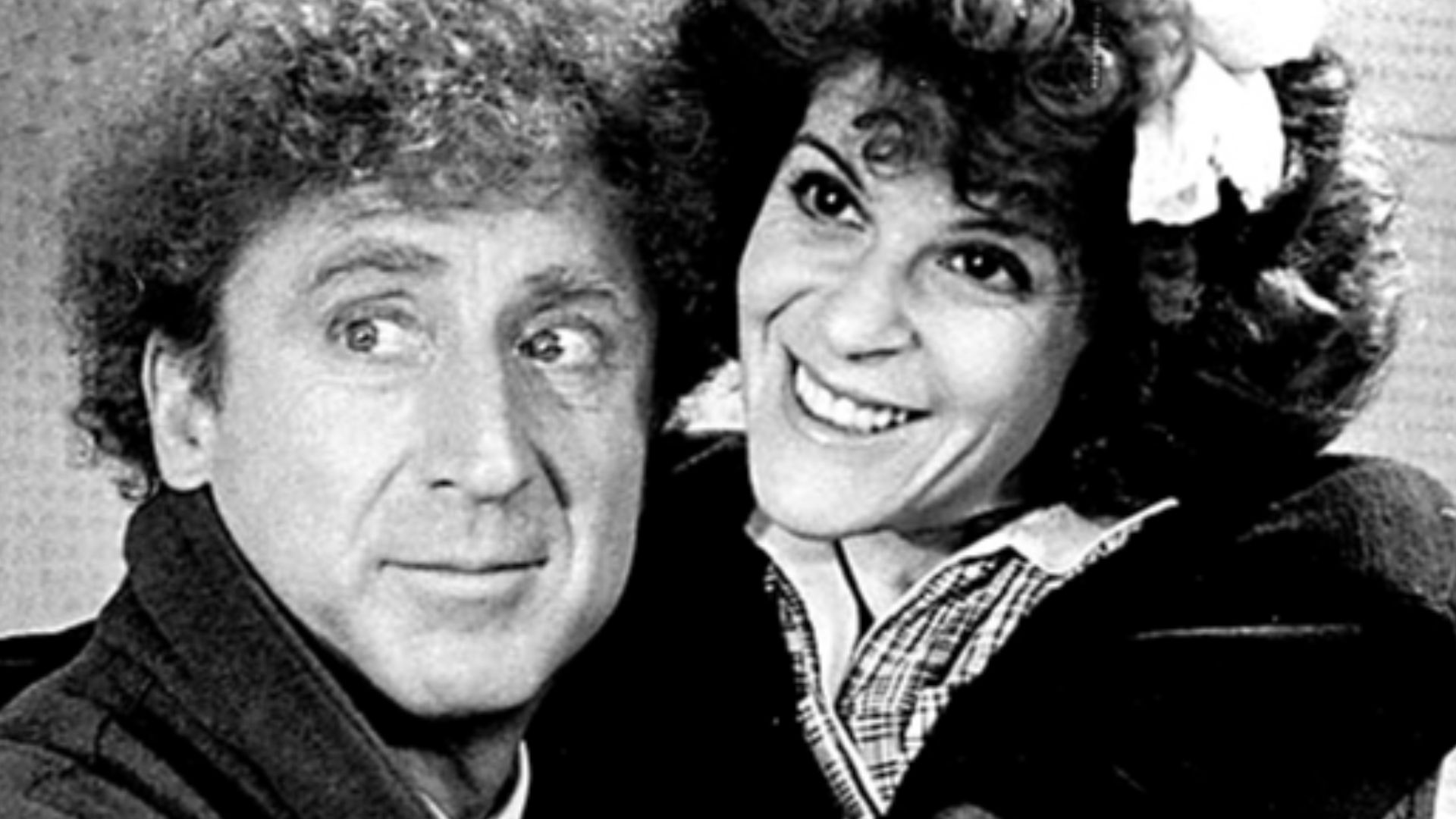 Autographed publicity of Gene Wilder and Gilda Radner for film Haunted Honeymoon.