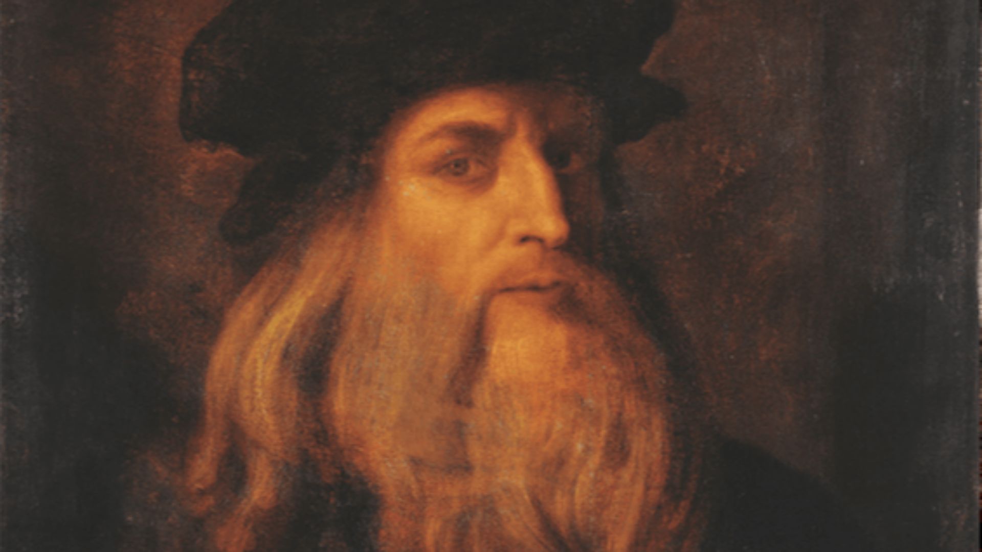 Possibile autoritratto di Leonardo da Vinci - Galleria degli Uffizi Firenze
