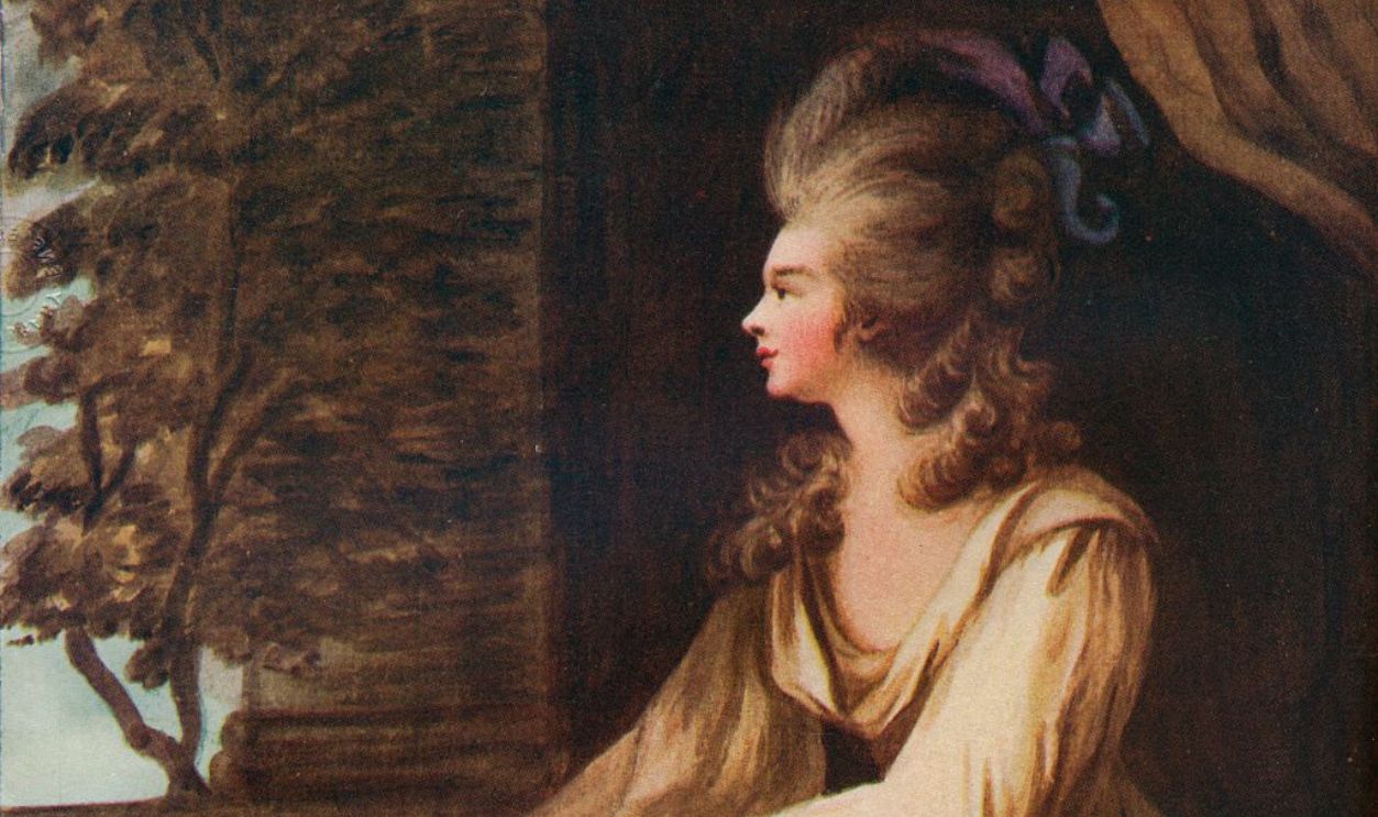 The Duchess of Devonshire, 18th century. Georgiana, Duchess of Devonshire. Georgiana Cavendish (1757-1806) was famous for her beauty, her political campaigning, gambling, and unorthodox domestic arrangements. Her best friend was also her husband's mistress, and Georgiana tolerated a menage a trois for many years. She herself bore a child out of wedlock. From The Connoisseur Volume LXIII