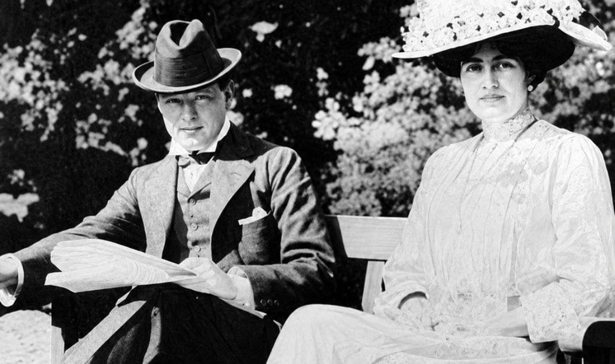 Winston Churchill and Clementine Hozier