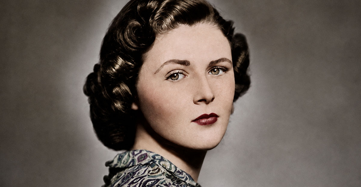Portrait of a young Pamela Harriman