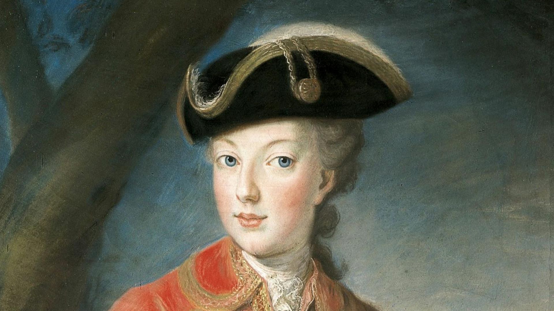 File:Marie Antoinette in a red hunting habit-1772.jpg