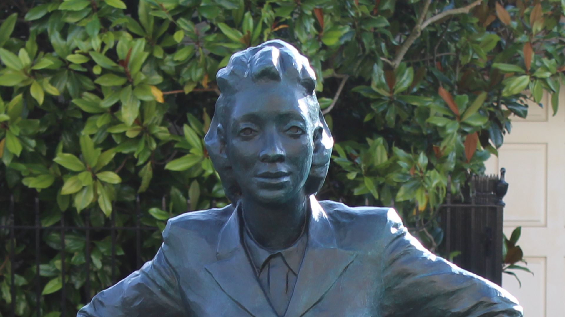 Bronze statue of Henrietta Lacks by sculptor Helen Wilson-Roe located at Royal Fort House, Bristol. The statue was unveiled in October 2021