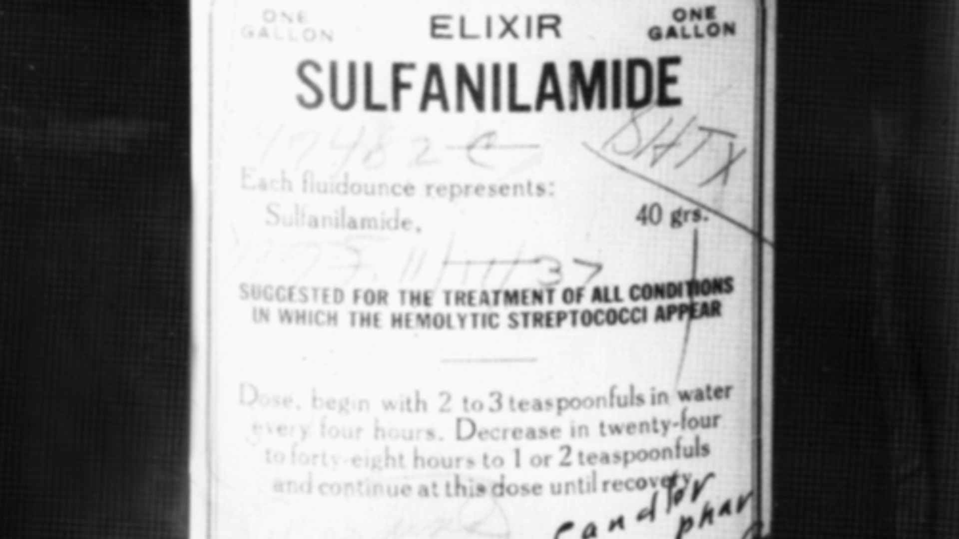 The Massengill Company marketed Elixir Sulfanilamide in 1937 using diethylene glycol, a chemical analogue of antifreeze, as a solvent for the recently discovered systemic treatment for infections. The toxic product resulted in the deaths of more than 100,