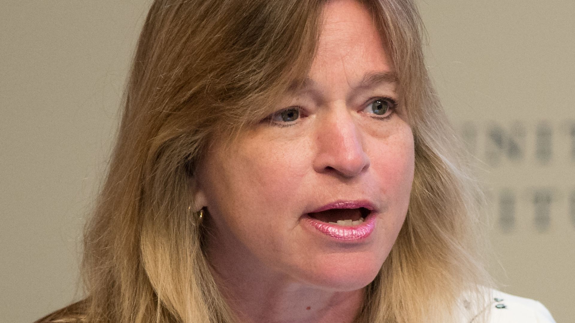 Dr. Ellen Stofan, chief scientist, NASA, demonstrated the types of information the Earth Exchange Global Daily Downscaled Projections (NEX-GDDP) dataset will provide to help developing nations advance their climate resilience on Tuesday, June 9, 2015 at t