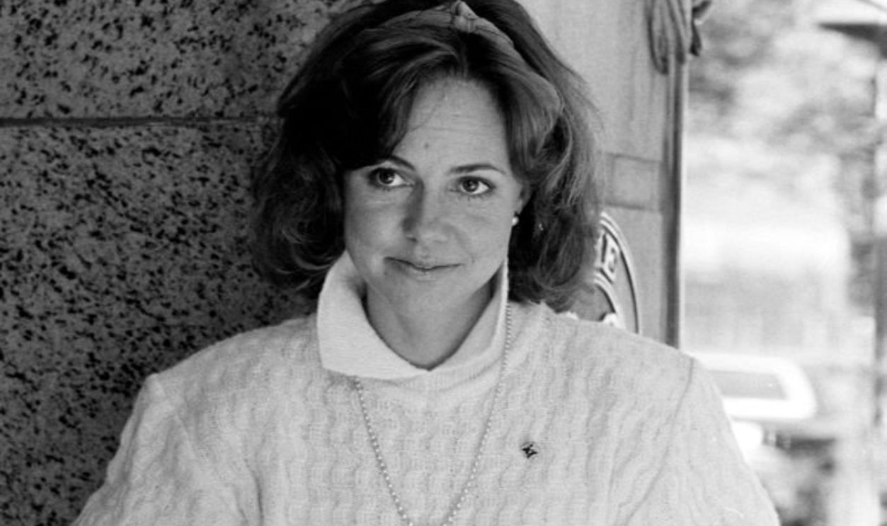 Sally Field, photographed during a promotional tour for her film