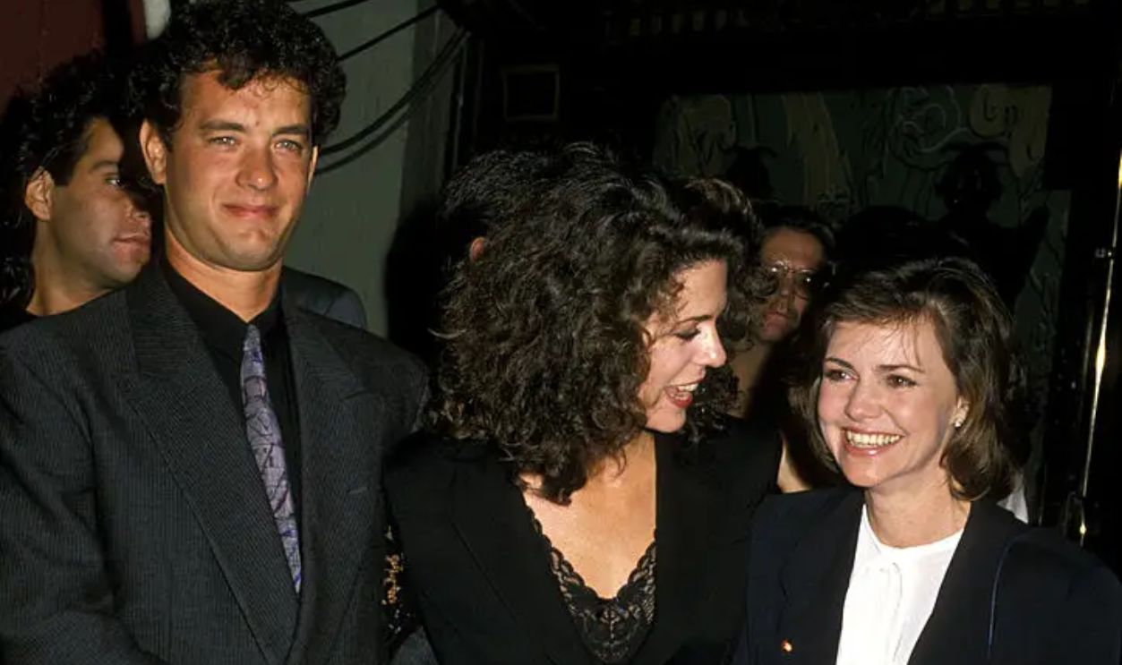 Tom Hanks, Rita Wilson, and Sally Field during
