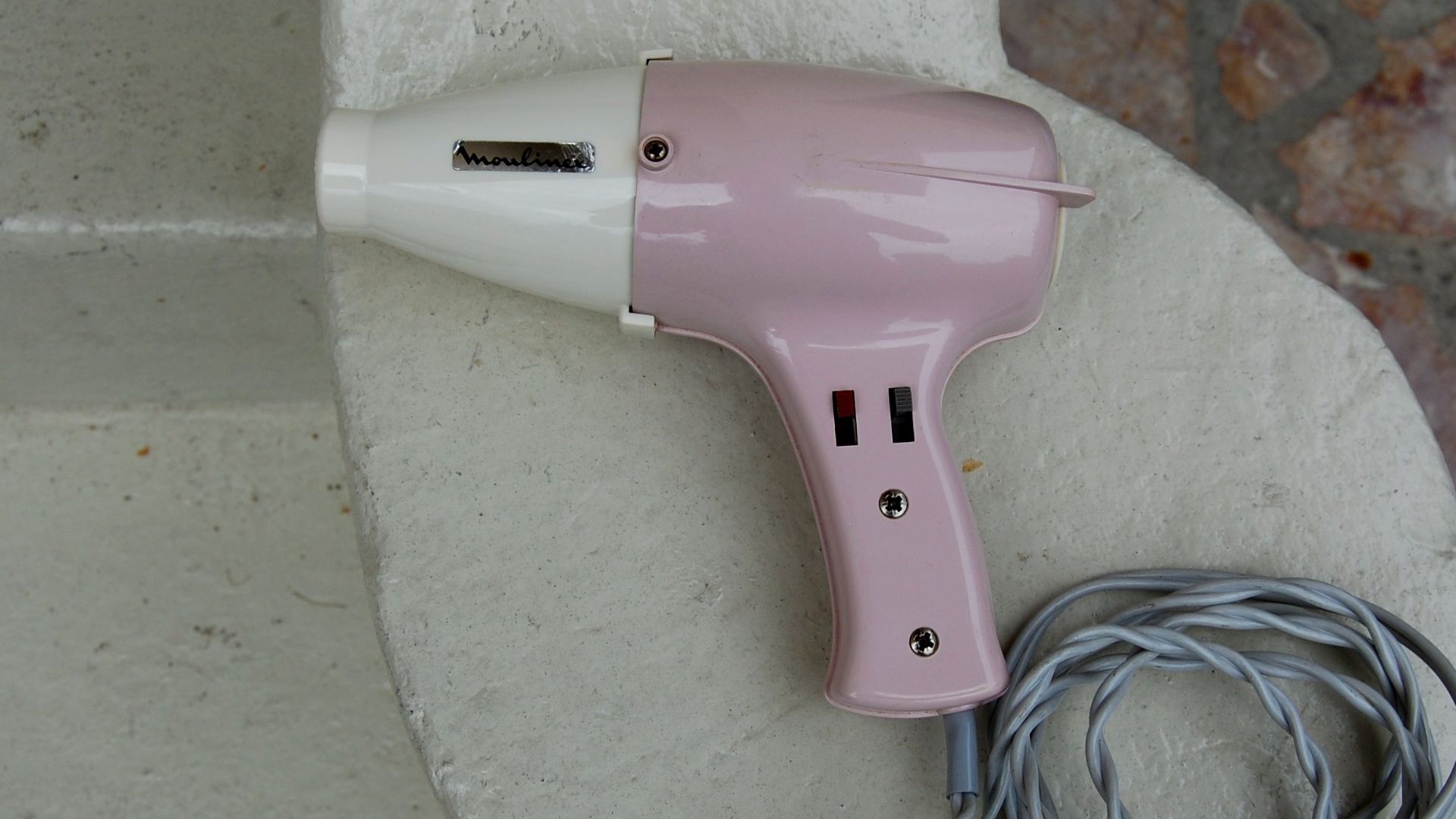 Old Moulinex hairdryer.