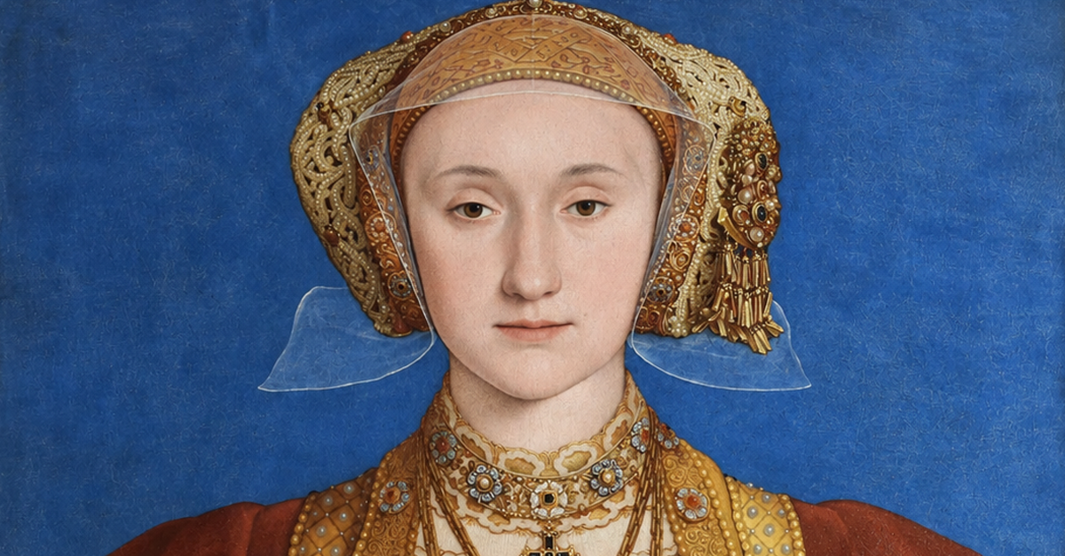 Portrait of Anne of Cleves (Anne de Clèves) by Hans Holbein the Younger, circa 1539