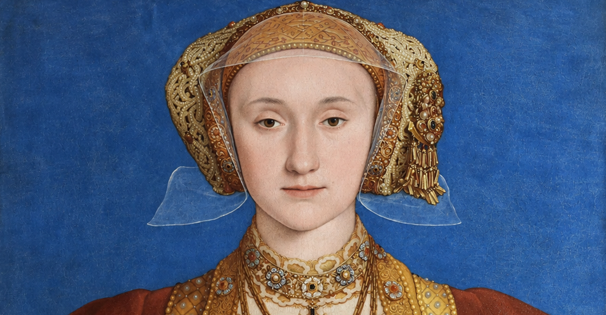Portrait of Anne of Cleves (Anne de Clèves) by Hans Holbein the Younger, circa 1539