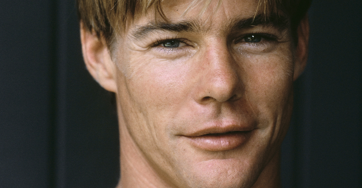 Close up of Jan-Michael Vincent
