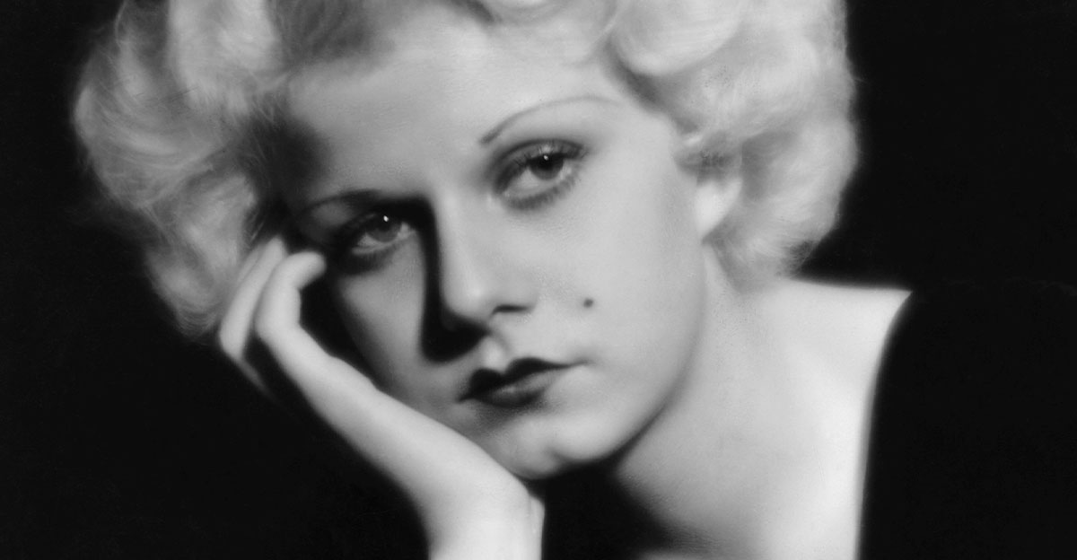 Jean Harlow in Pensive Pose