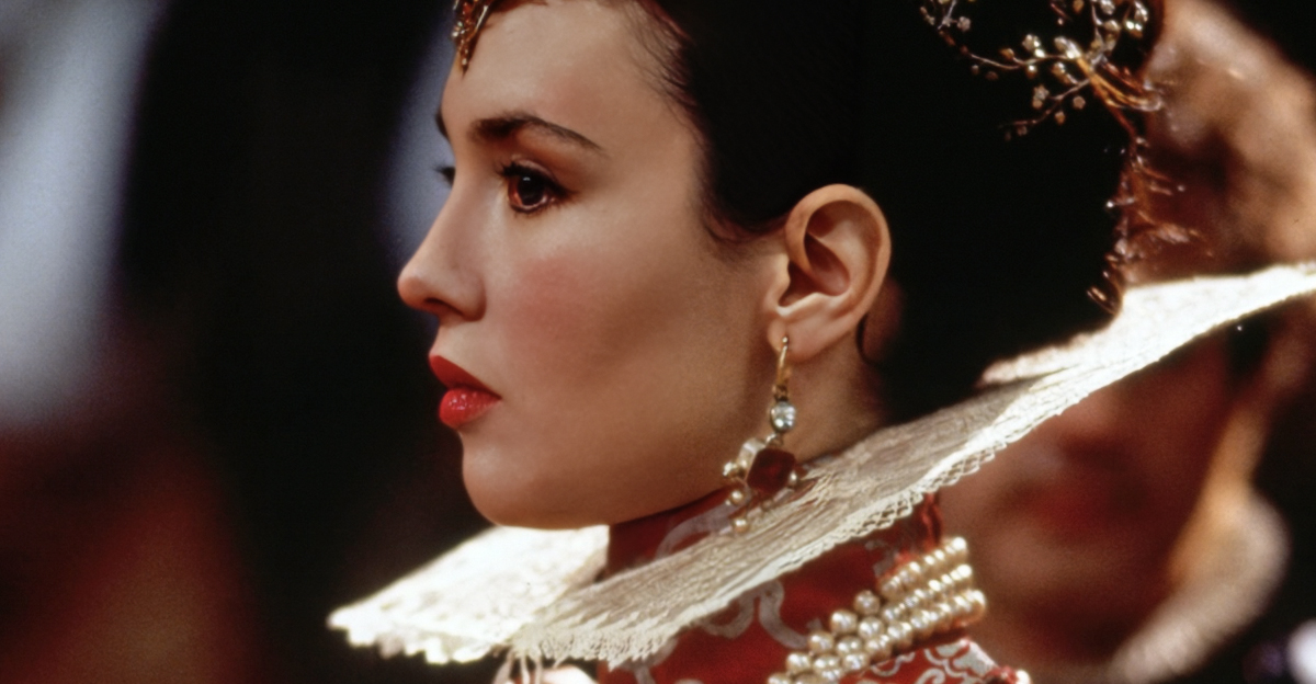 Actress Isabelle Adjani as Margaret of Valois in the film Queen Margot