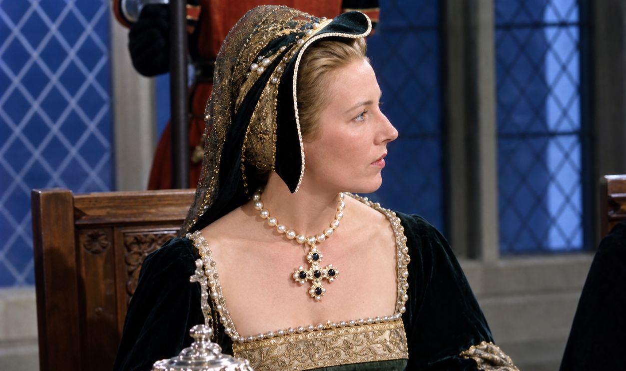 Screenshot from Young Bess, Loew's Inc. (1953)  