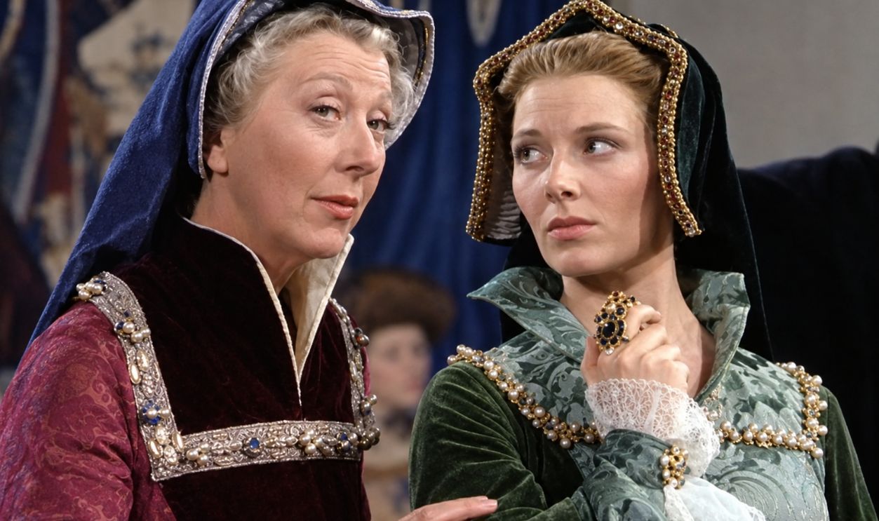 Screenshot from Young Bess, Loew's Inc. (1953)  