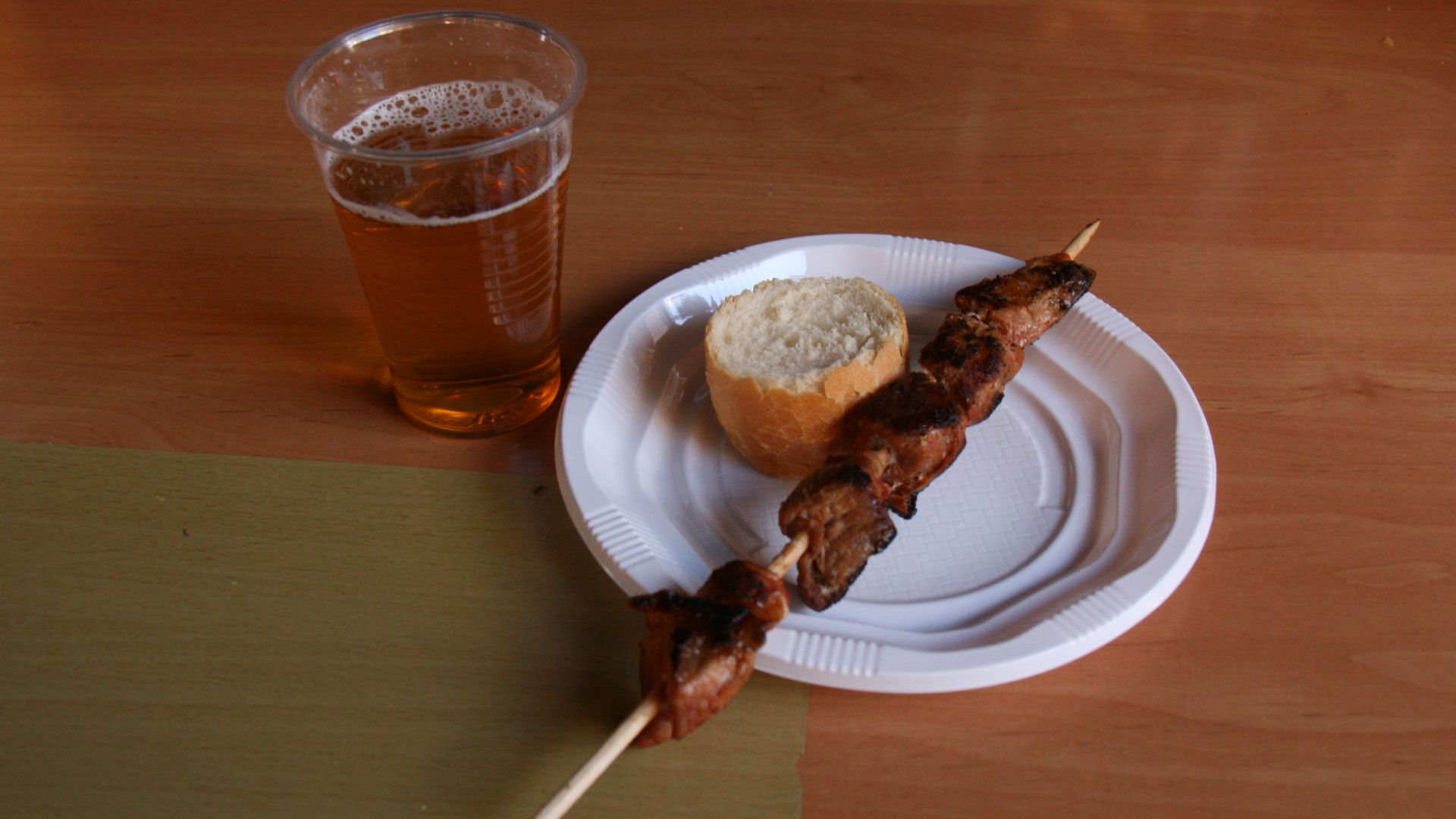 Pincho moruno - (Tapa de la feria de Valladolid - Fiestas de San Lorenzo - 2009)