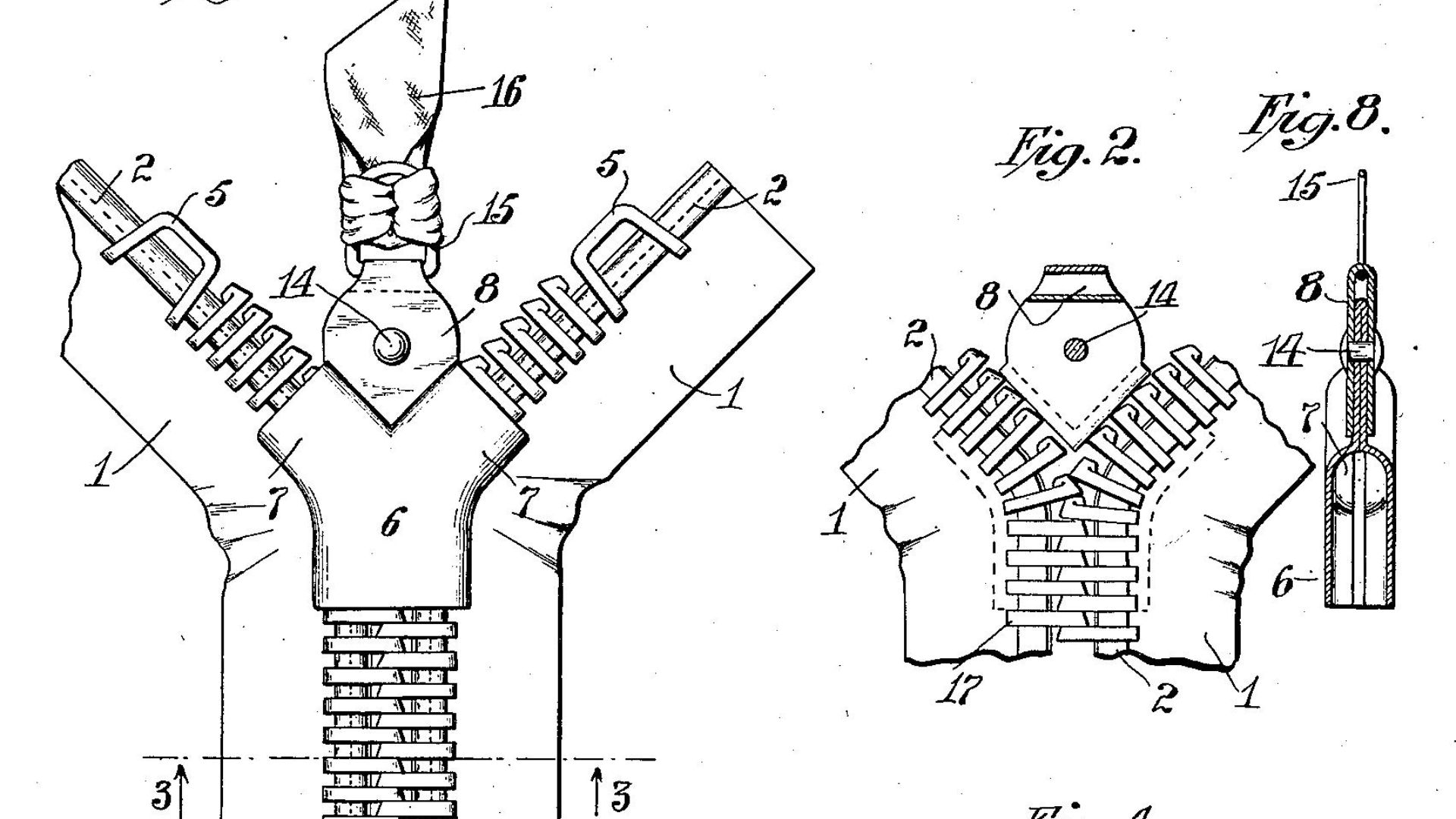1917 patent of the
