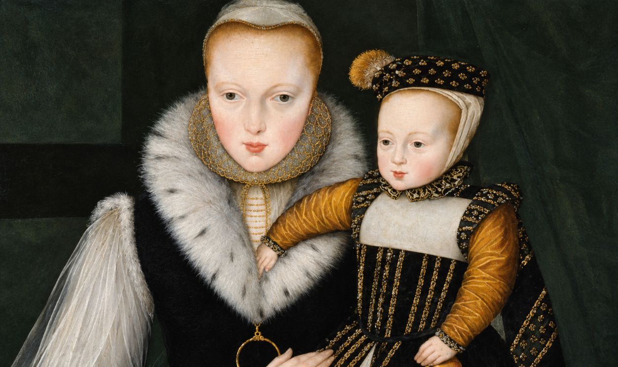 Lady Katherine Grey and her son Lord Edward