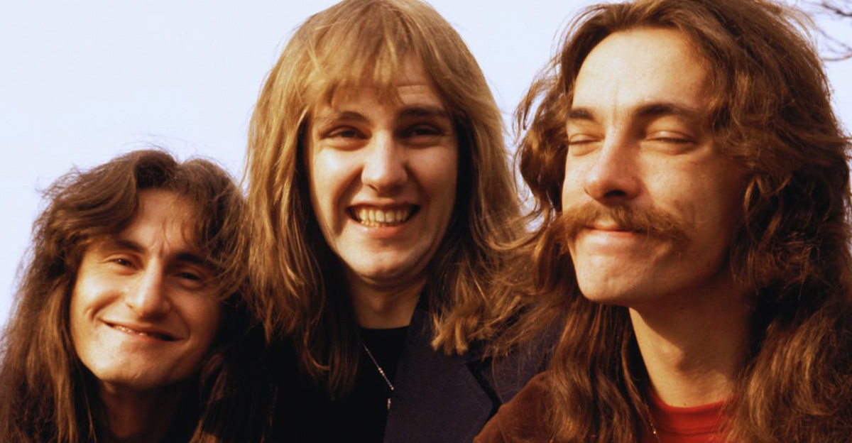 Gettyimages - 	84884033, Photo of Alex LIFESON and RUSH and Geddy LEE and Neil PEART